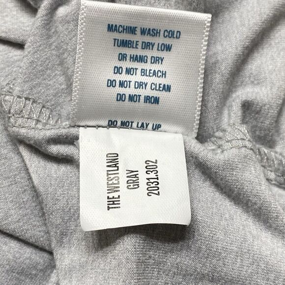 Holderness & Bourne Quarter Zip Shirt Mens Extra Large Gray Pullover Soft - Picture 8 of 8